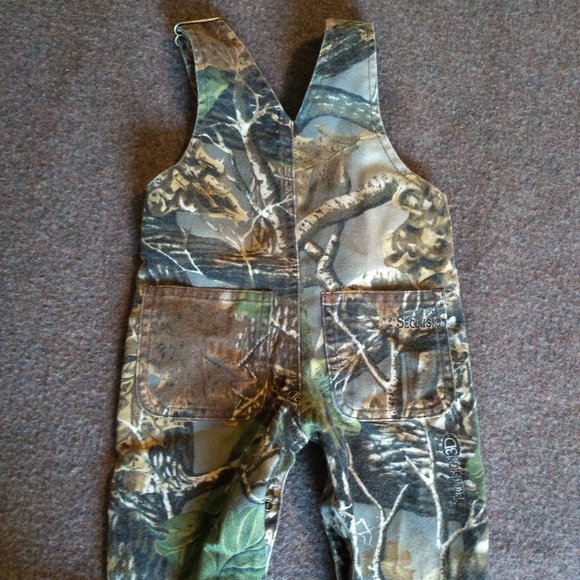 3mo Cabela's Camouflage Overalls - Picture 2 of 3